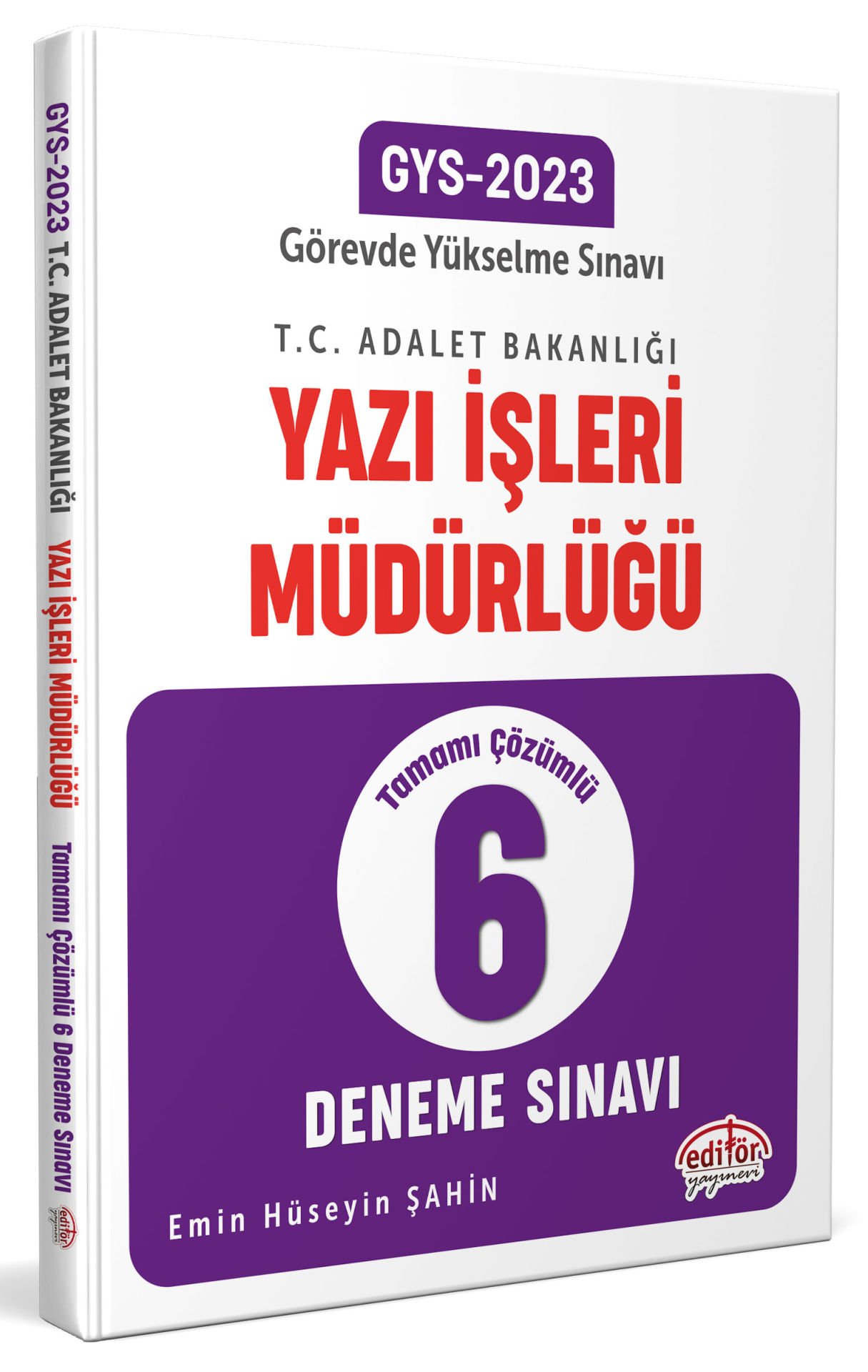 2023 GYS Adalet Bakanlığı Yazı İşleri Müdürlüğü 6 Deneme Sınavı
