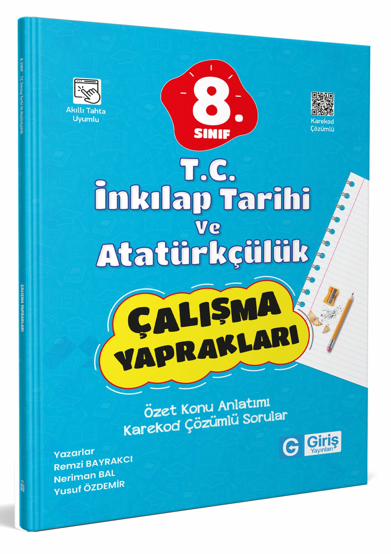 8. Sınıf T.C. İnkılap Tarihi ve Atatürkçülük Çalışma Yaprakları - Giriş Yayınları