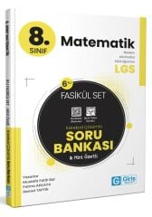 8. Sınıf Matematik LGS 6'lı Fasikül Set Soru Bankası - Karekod Çözümlü