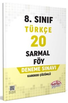 8. Sınıf Türkçe 20 Sarmal Föy Deneme Sınavı
