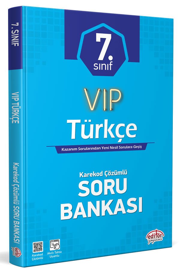 7. Sınıf VIP Türkçe Soru Bankası