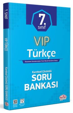 7. Sınıf VIP Türkçe Soru Bankası