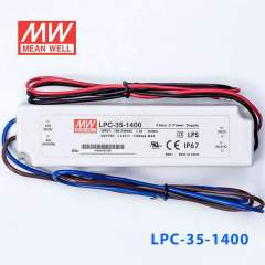 LPC-35-1400, 1400mA 35W Sabit Akım Ekonomik Led Driver Meanwell