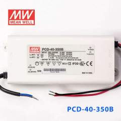 PCD-40-350B, 350mA 40W Sabit Akım Dimli LED Sürücü Meanwell