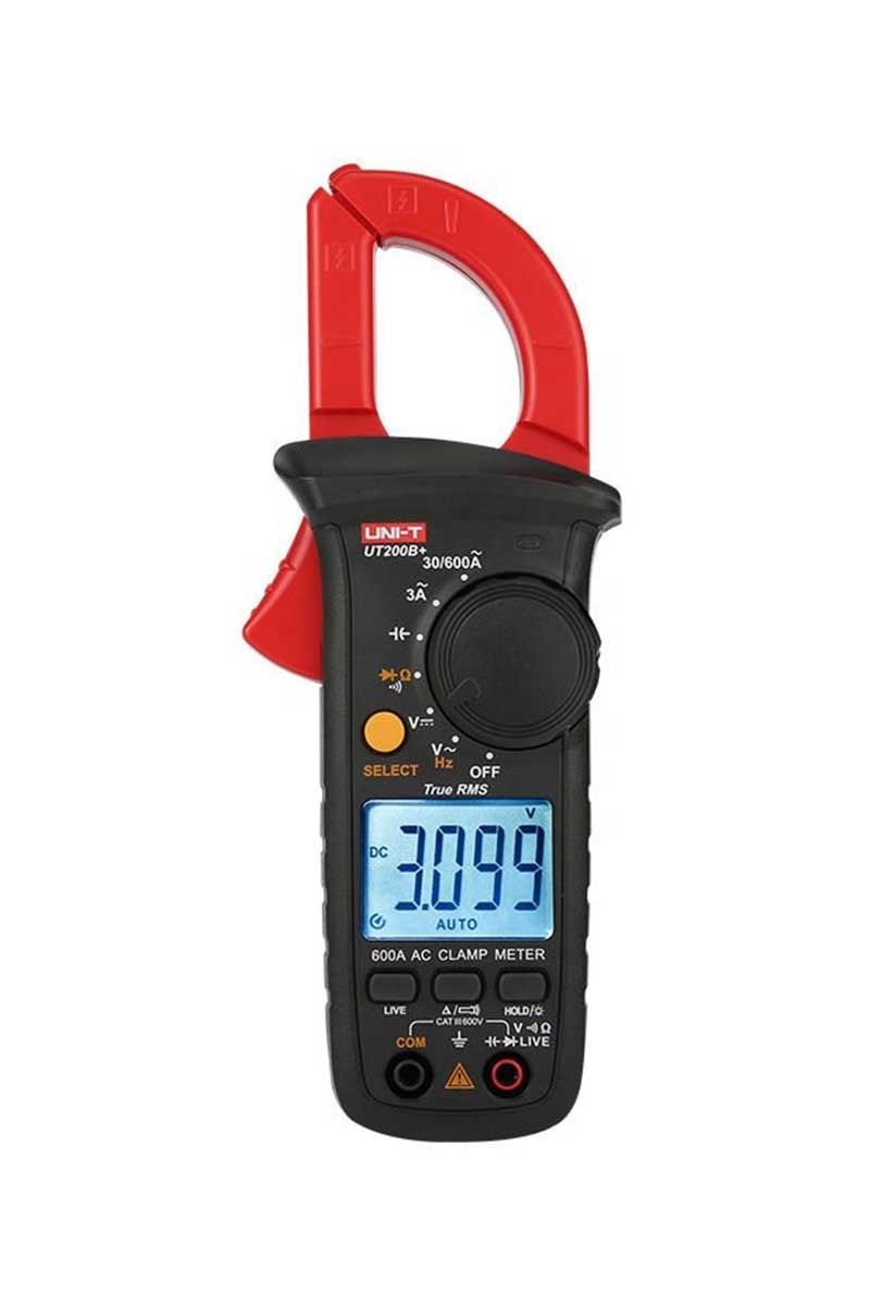 UNI-T UT200B+ Dijital Kelepçe Pensampermetre 600A/AC