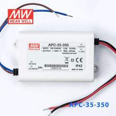 APC-35-350, 350mA 35W Sabit Akım LED Sürücü Meanwell