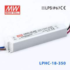 LPHC-18-350, 350mA 18W Sabit Akım Ekonomik Led Driver Meanwell