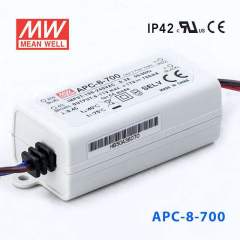 APC-8-700, 700mA 8W Sabit Akım LED Sürücü Meanwell
