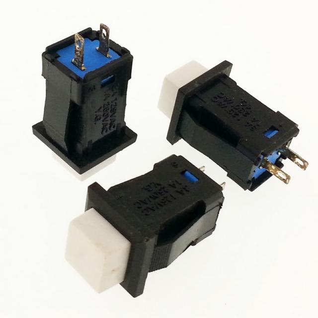 ANAHTAR Panel Tip Işıksız Y.G 10x10x18 2 pin BEYAZ