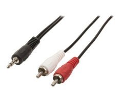 2 RCA / 3,5 mm Stereo 1,5 mt Kablo