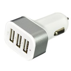 Çakmak Mini Araç Şarj Cihazı 3 Çıkışlı GG-CAR03