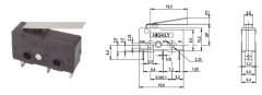 HIGHLY SWİTCH (SS0502A) 10x20mm 18mm TERMİNAL Tip PALETLİ ( KALİTELİ )