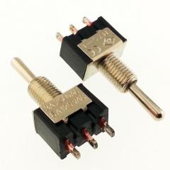 SWİTCH TOGGLE ( MOM)-OFF-( MOM ) YAYLI 3 Pin Mini MTS-123 IC-143