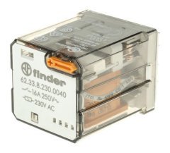 Finder Röle 62338230.0040 / 220V/AC 3 Kontak 11 Pin 16A