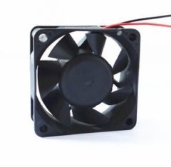 Fan 60x60x25-2 12V Plastik Kanat Rulmanlı