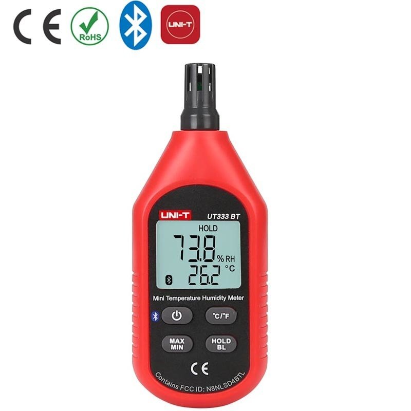 Unit UT 333BT Bluetooth Mini Isı Nem Ölçer -10°/60° 0-100 Rh