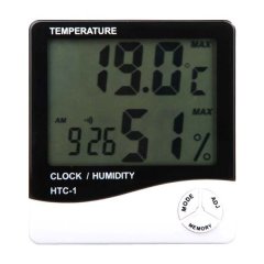 Class HTC-1 Dijital Termometre Isı Nem & Saat Alarm