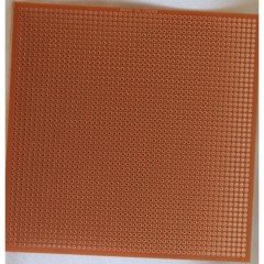 200x200 mm  DELİKLİ BAKIRLI PLAKET