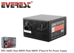 400W POWER SUPPLY P4 ATX 20+4 pin EPS-1660C 400W REAL EVEREST