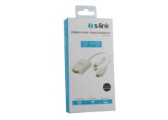S-link SL-HVS12 HDMI to VGA + Audio Çevirici