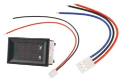 Dijital Ampermetre & Voltmetre 0 ~ 30V / 0 ~ 5A Panel Tip