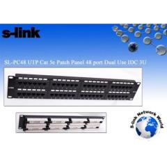 S-Link SL-PC48 48 Li UTP CAT5E Patch Panel