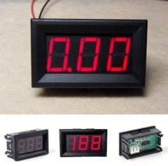 Dijital Voltmetre 0~100VDC 48x29x22