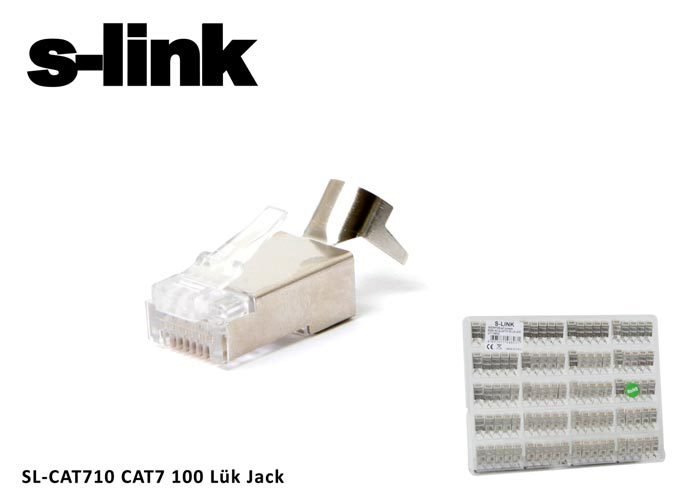 S-link SL-CAT710 CAT7 100 Lük Jack