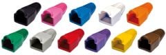 KIRMIZI PLUG RJ 45 PVC BOTH(KILIF)