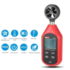 UNI-T UT 363 Mini Dijital Rüzgar Ölçer / Anemometre UT363