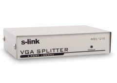 S-link MSV-1215 2 VGA 150Mhz Monitör Çoklayıcı