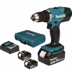 Makita DDF453SFE3 Akülü Matkap Vidalama (3 Akülü)