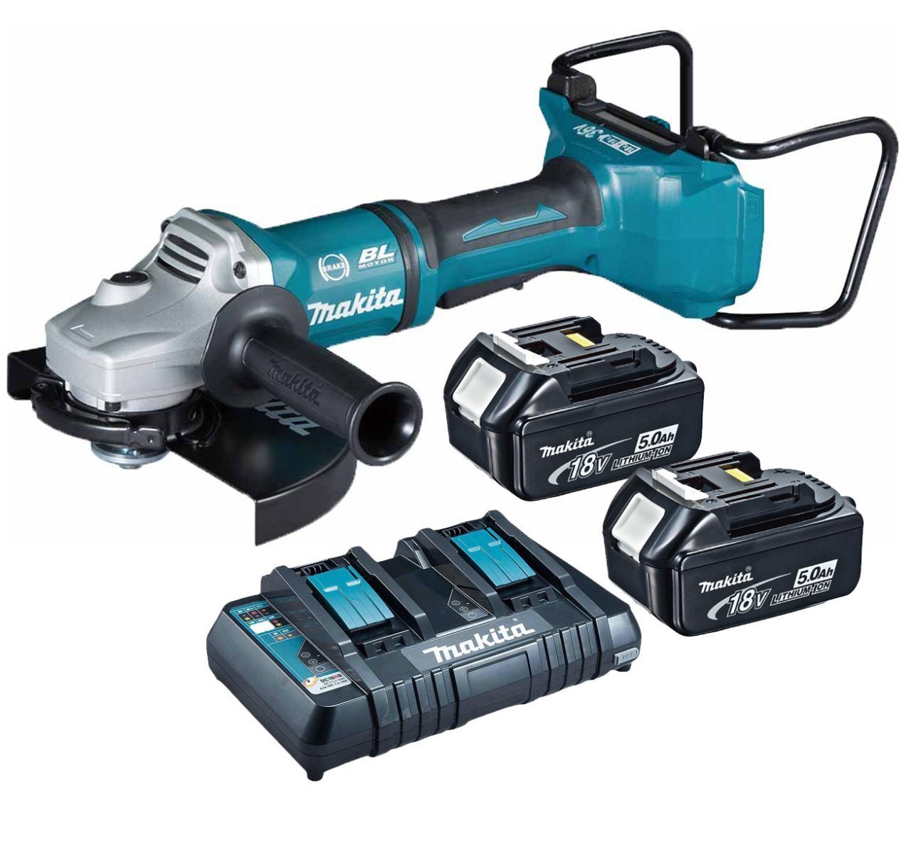 Makita DGA900RF2 36V / 3.0Ah Li-ion Akülü Avuç Taşlama