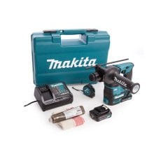 Makita HR166DWAE1 10.8V 2Ah Akülü Kırıcı Delici Hilti 74 Parça