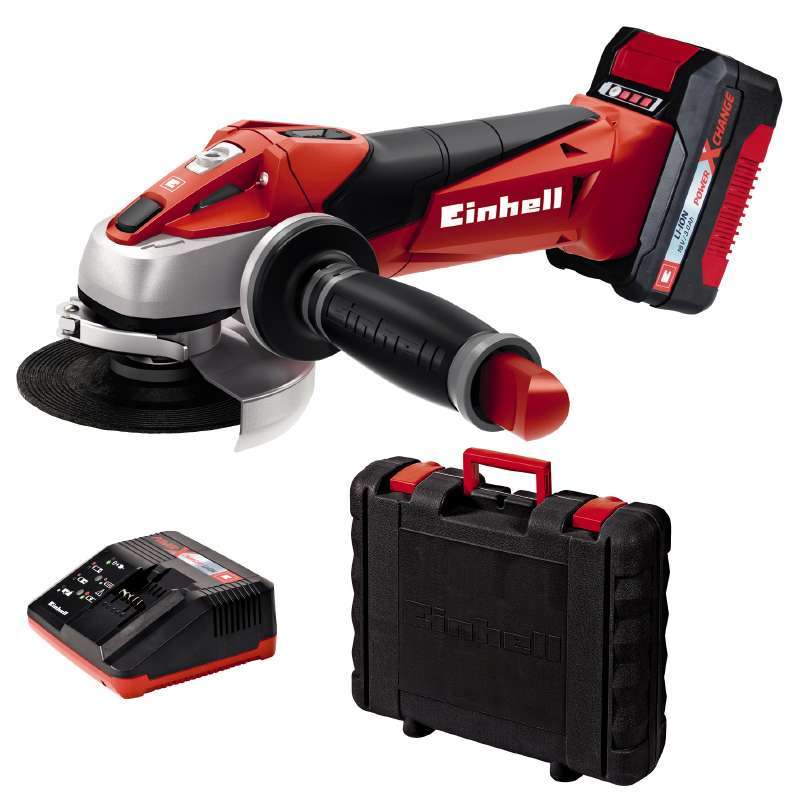 Einhell TE-AG 18 Li Akülü Avuç Taşlama 18 Volt 3.0 Ah Kit