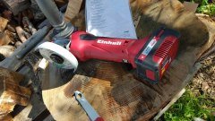 Einhell TE-AG 18 Li Akülü Avuç Taşlama 18 Volt 3.0 Ah Kit