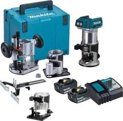 Makita DRT50RTJX9 Akülü Freze 18V 5Ah