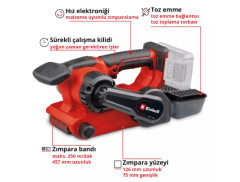 Einhell TP-BS 18/457 Li Akülü Tank Zımpara Akü Hariç 4466270