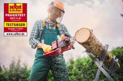 Einhell GE-LC 36/35 Lİ 36V Akülü Ağaç Kesme Odun Motoru 2x4AH Akü