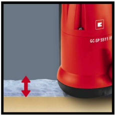 Einhell GC-SP 5511 IF Dalgıç Pompa Temiz Su 550 W