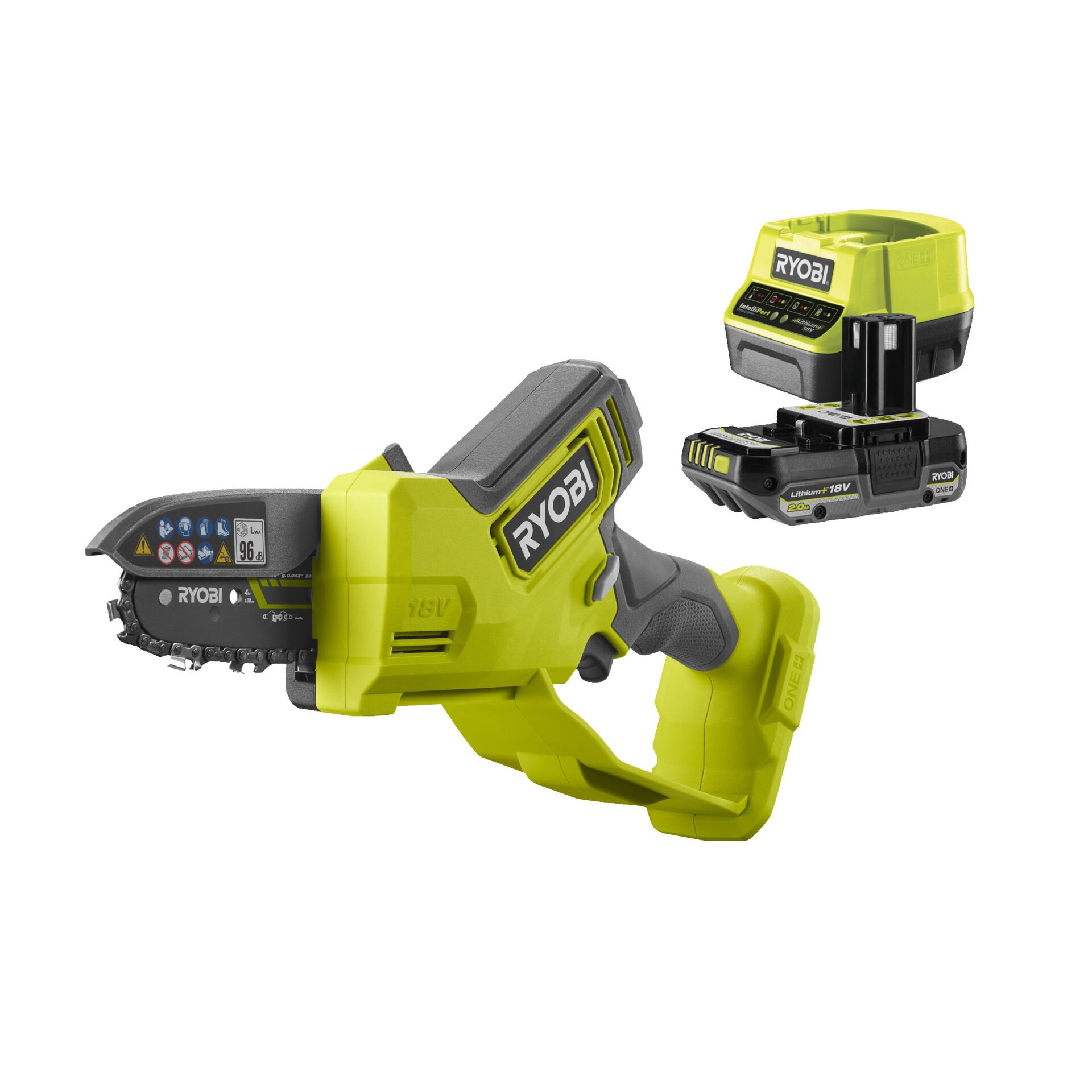 Ryobi RY18PSX10A-120 Dal Budama Testeresi 18V Kömürsüz