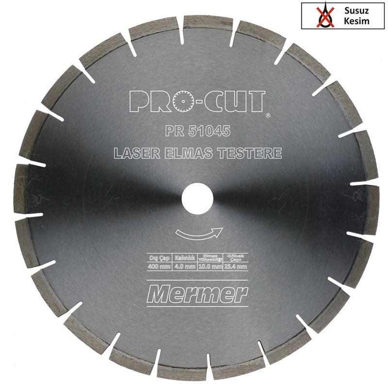 ProCut PR51047 Mermer Elmas Testere Bıçağı 450 mm Susuz