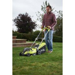 Ryobi RLM18C36H225 Çift Akülü Hybrid Çim Biçme Makinesi 2.5Ah 36V