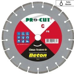 Pro-Cut PR51163 Sulu Kesim ElmasBeton Kesme Testeresi 300x25.4 mm