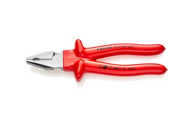 KNIPEX 02 07 225 AĞIR HİZMET VDE KOMBİNE PENSE