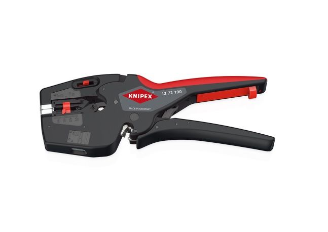 KNIPEX 12 72 190 YÜKSÜK SIKMA ÖZELLİKLİ KABLO SIYIRMA ALETİ