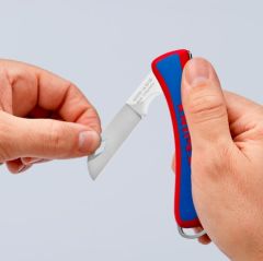 KNIPEX 162050 SB ELEKTRİKÇİ KATLANILABİLİR BIÇAK