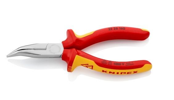 KNIPEX 2526160 VDE EĞRİ AĞIZ KARGABURUN