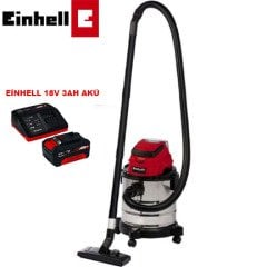 Einhell TC-VC 18/20 Li 18V 3AH Akülü Süpürge