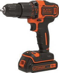 Black+Decker BDCHD18KB 18V 1.5 Ah Li-ion Çift Akülü 2 Vitesli Darbeli Vidalama